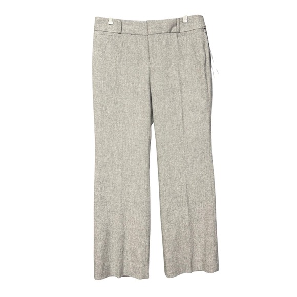 Banana Republic Pants - Banana Republic Jackson Fit Pants Womens 8P Gray Wool Blend Fully Lined NWT